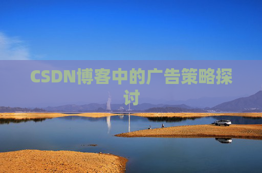 CSDN博客中的广告策略探讨